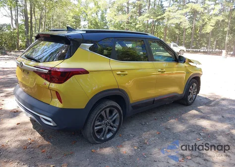 2021 Kia Seltos S из США, поврежденный, VIN KNDEUCAA1M7220778